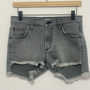 James Jeans Women's Hi-Lo Shorts Smoke Color Size 26